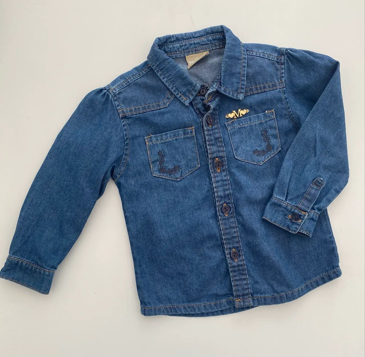 Camisa jeans Milon TAM 1 ano 
