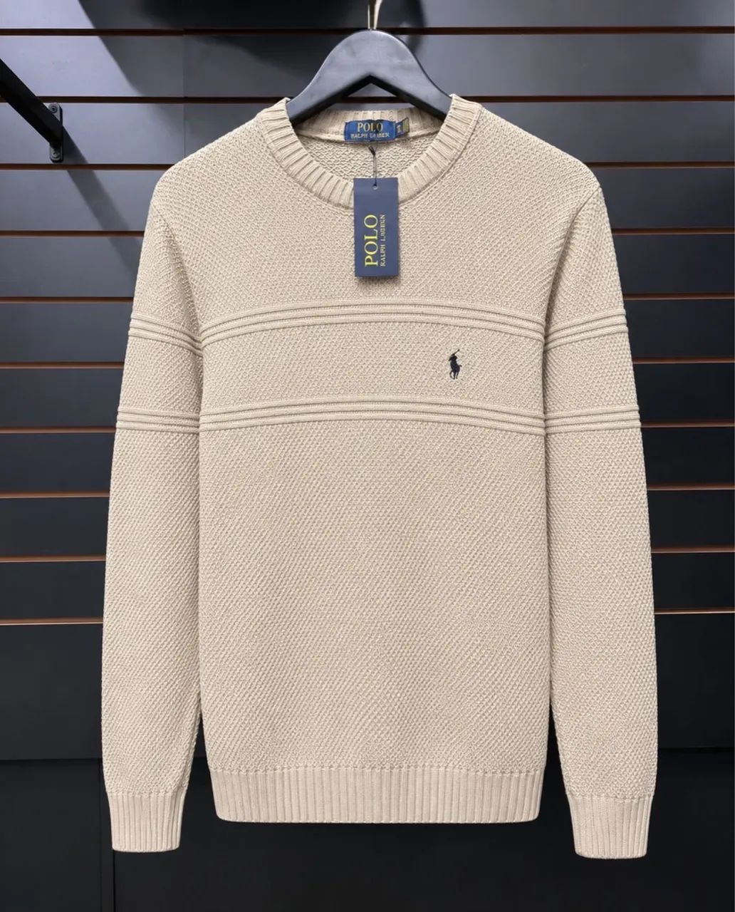 Suéter Polo Ralph Lauren bege