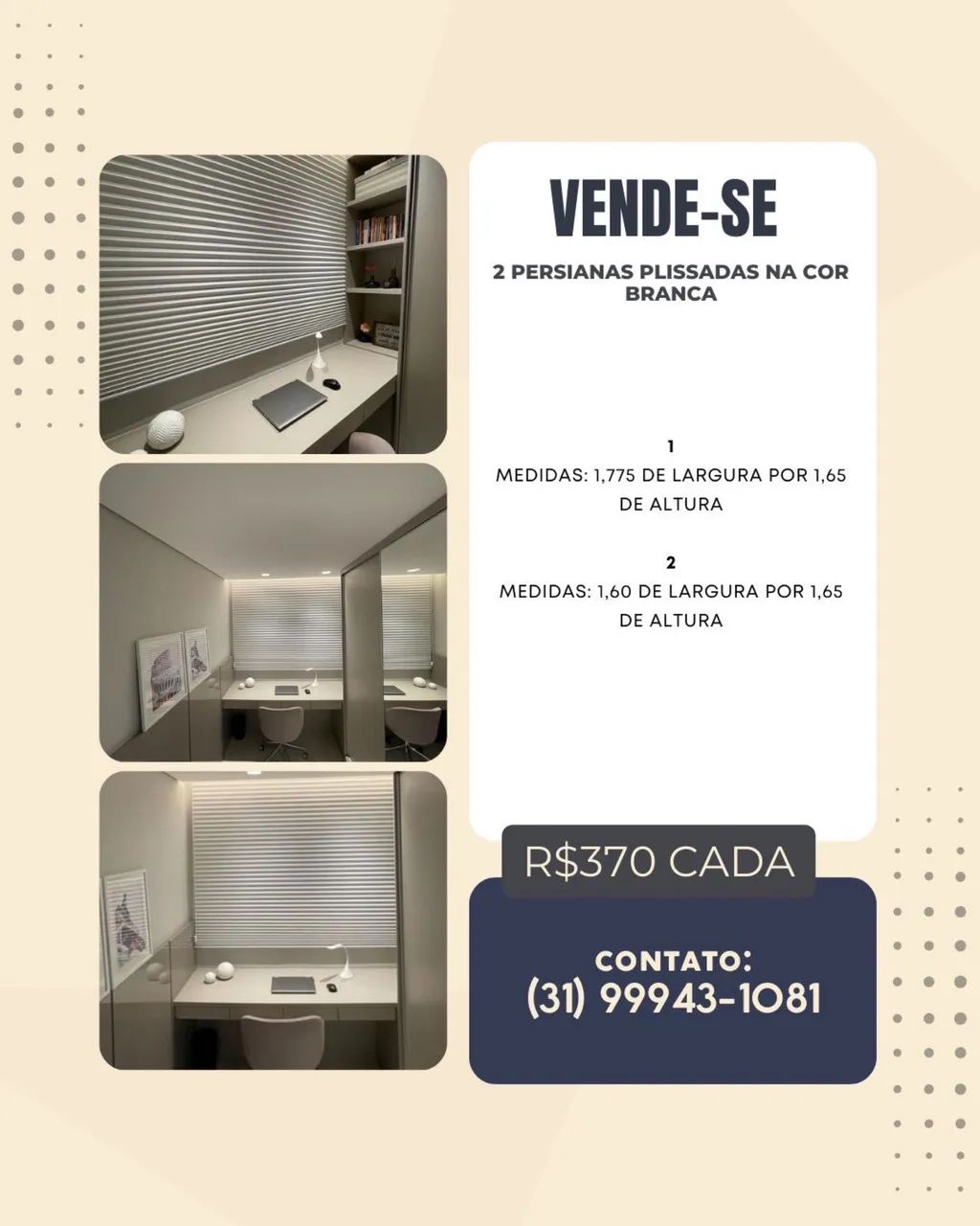 Persianas Plissadas