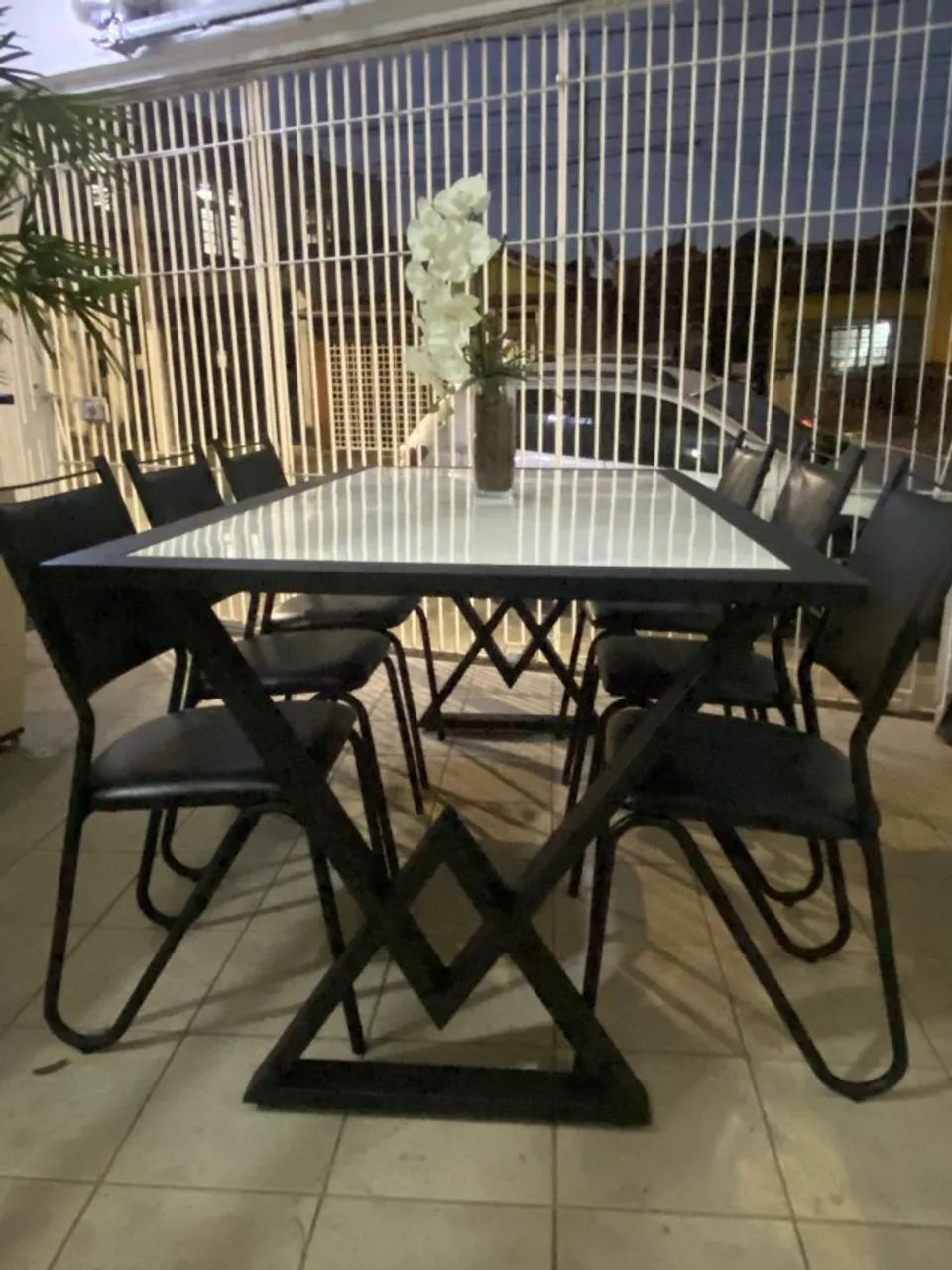 Mesa de metalom 2 x 1 m - Foto 2