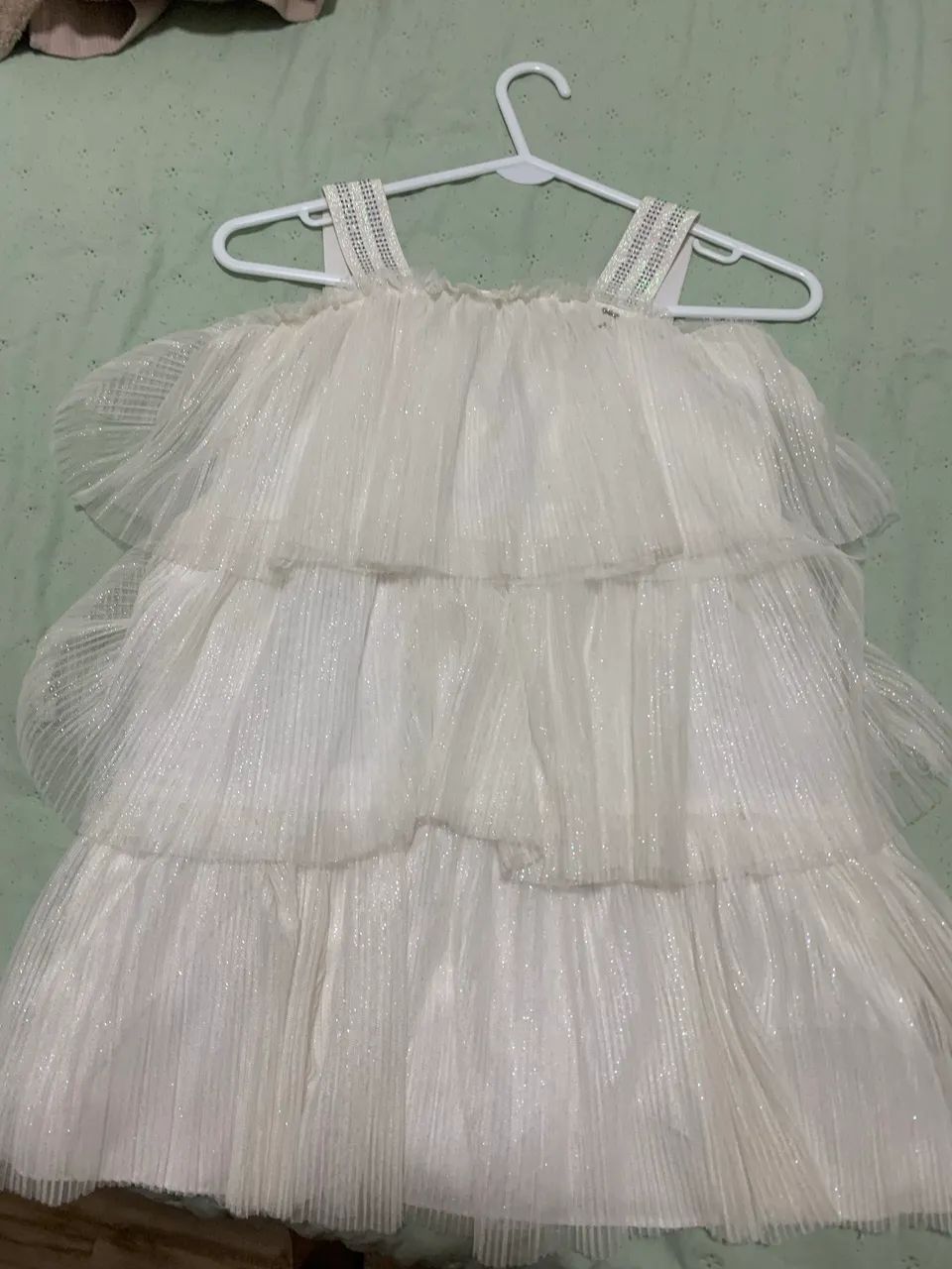 Vestido petit cherie Branco - Foto 4