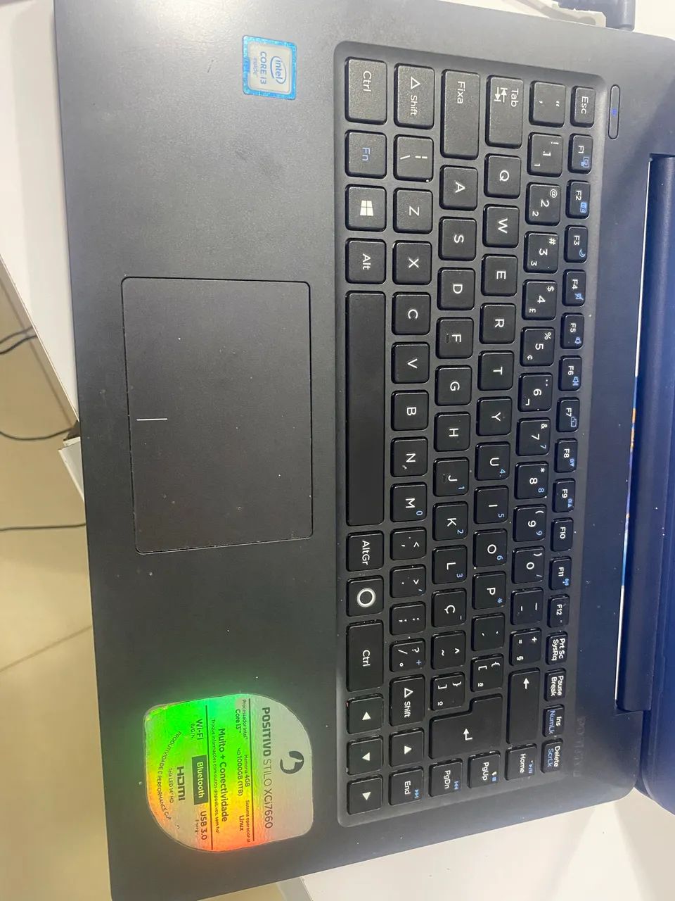 Notebook Positivo Stilo XC7660 Core i3, 4GB RAM, SSD 128GB