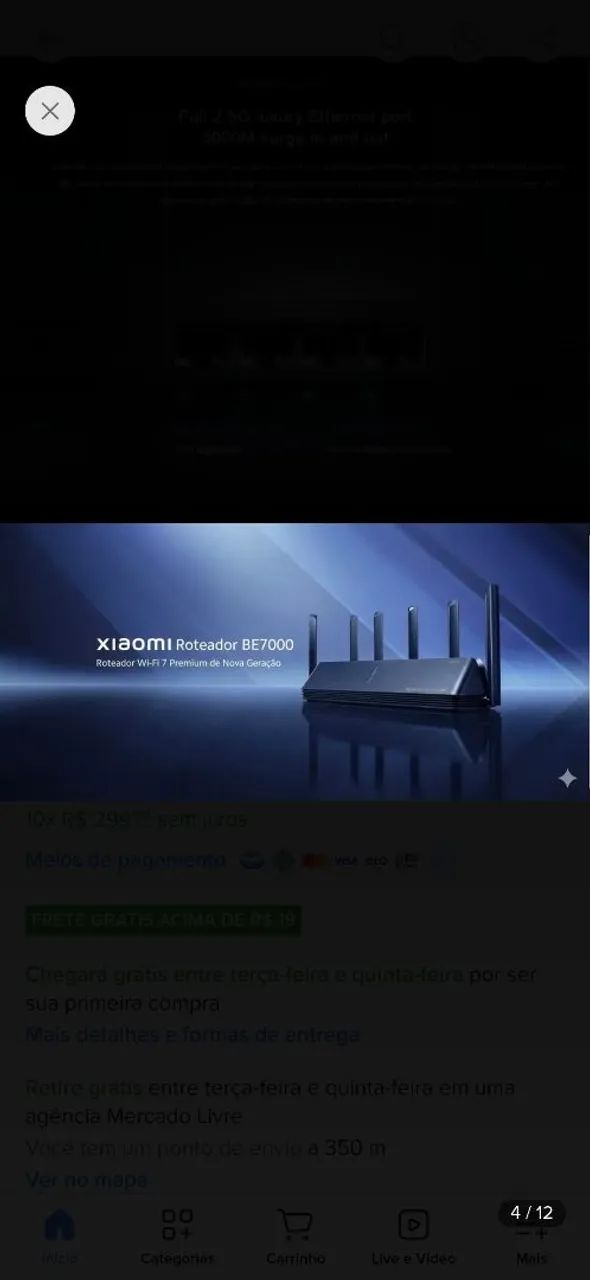 Roteador Xiaomi BE 7000