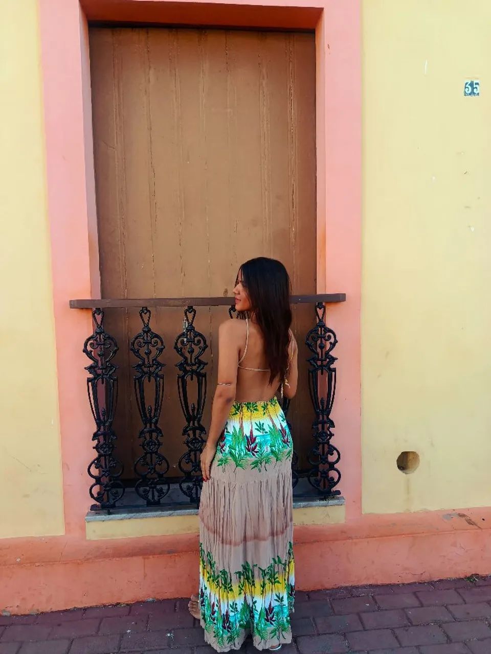 Vestido floral longo - Foto 2