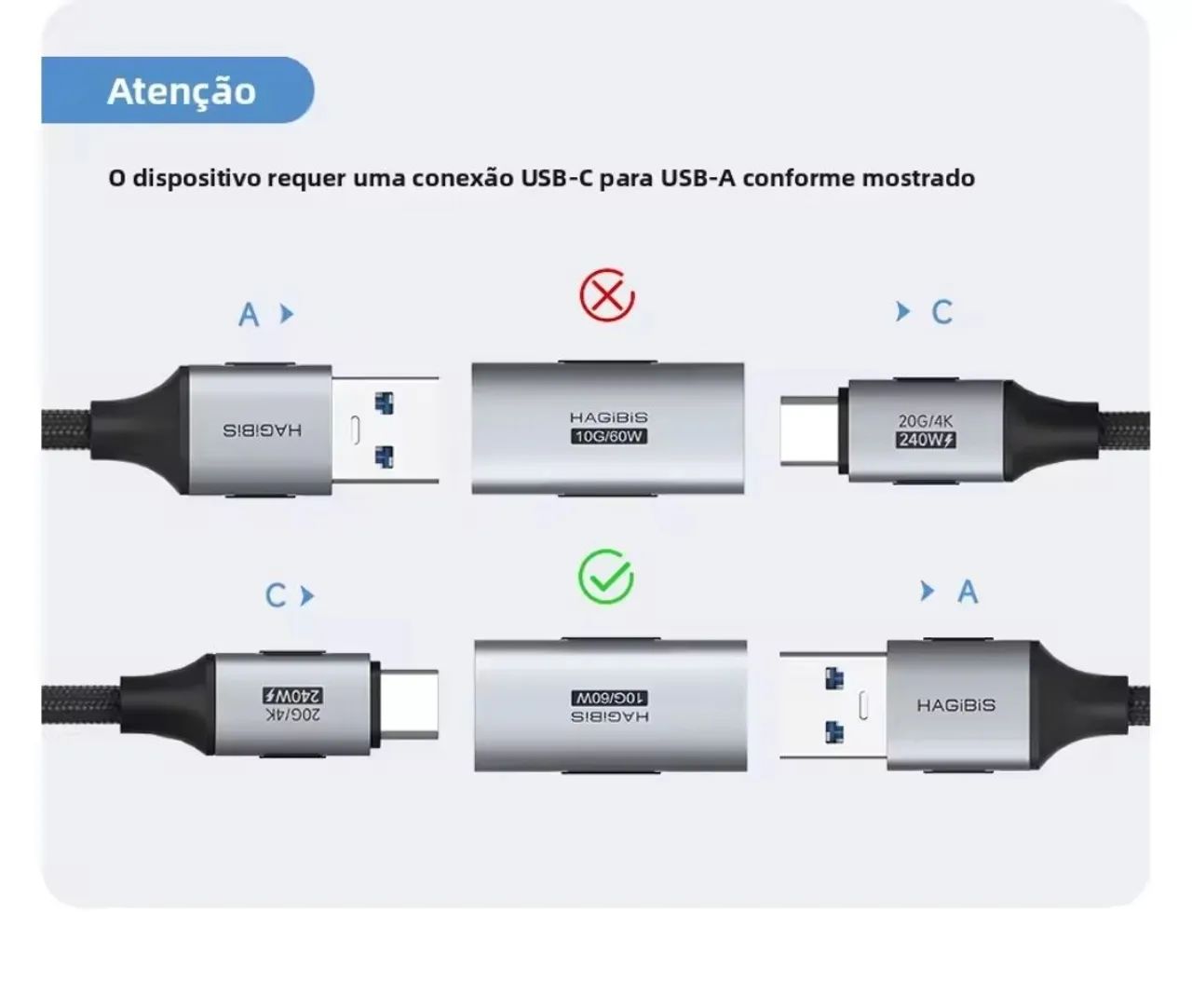 Adaptador Tipo C para USB A  - Foto 4