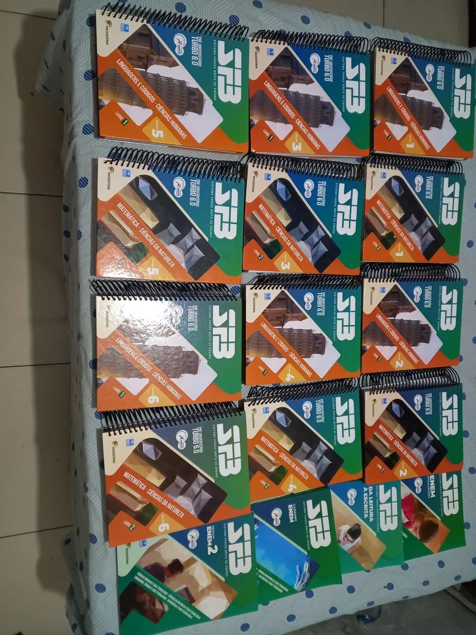 Kit de livros completos turbo 6.0 SFB 3ano 