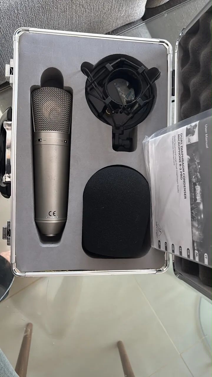 Microfone Behringer B-2 Pro Condensador Cardióide - Foto 4