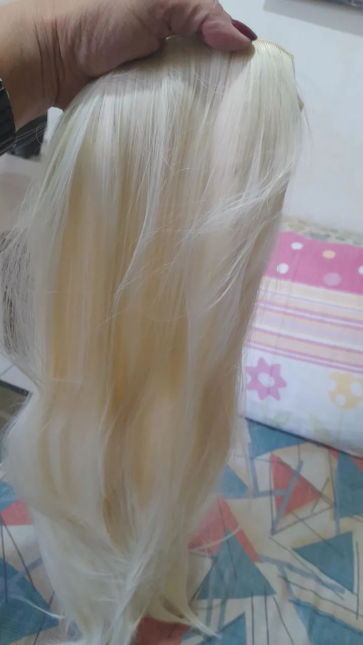 Vendo aplique loiro tic tac - Foto 3