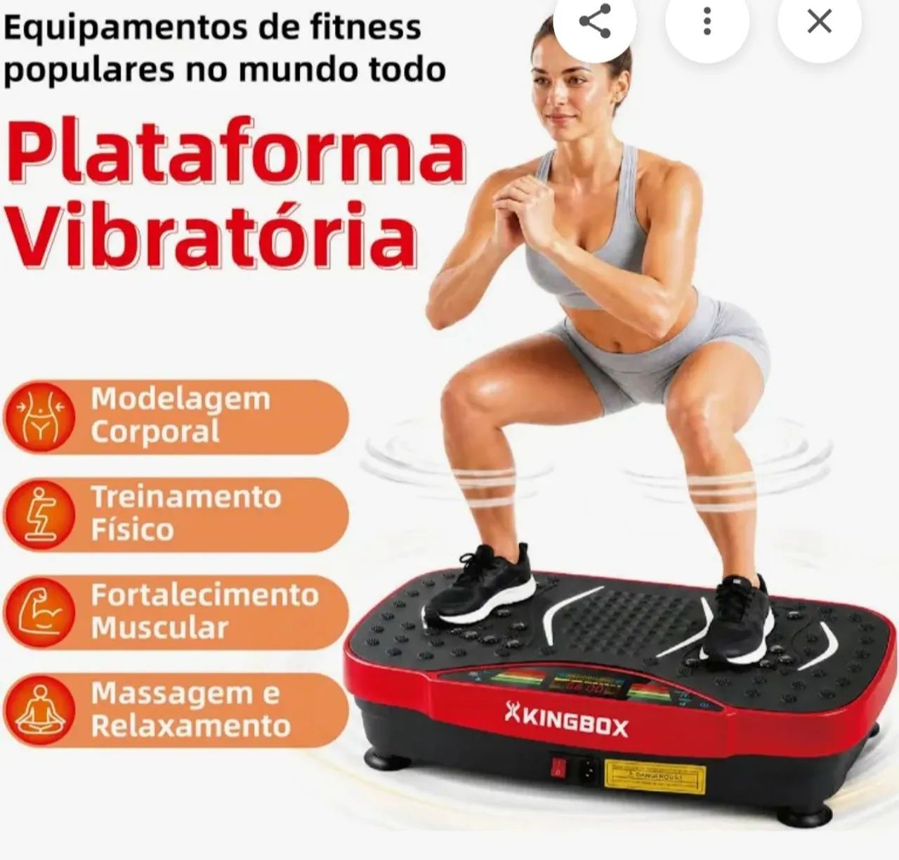 Plataforma vibratória  - Foto 4