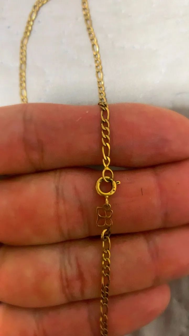 Colar da Rommanel masculino com pingente  - Foto 2