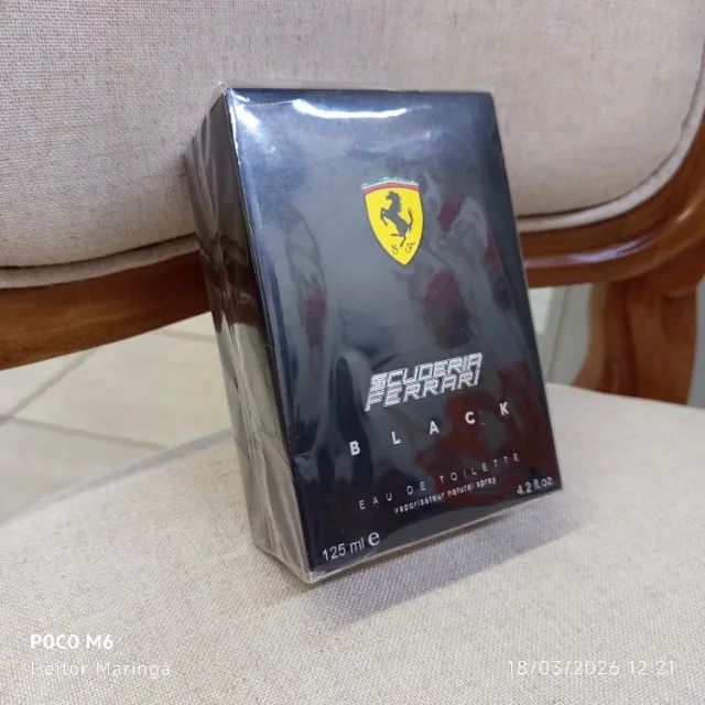 FERRARI BLACK MASCULINO PERFUME - Foto 4