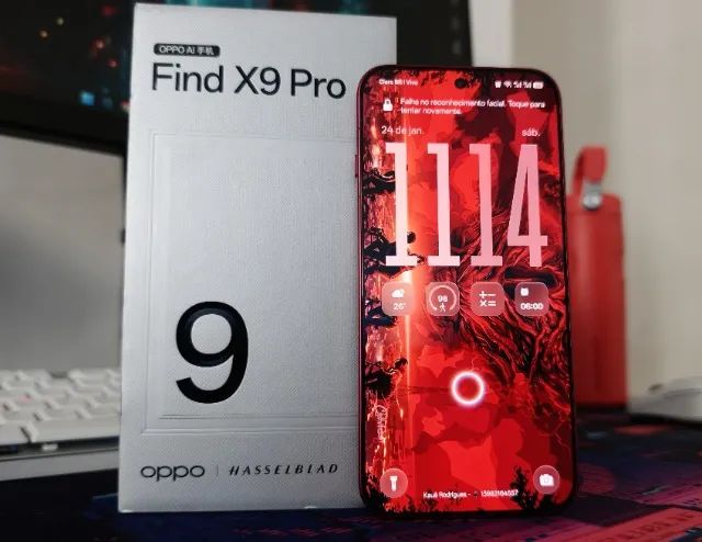 Oppo Find X9 Pro 16Gb Ram 512Gb Velvet Red - Celulares e