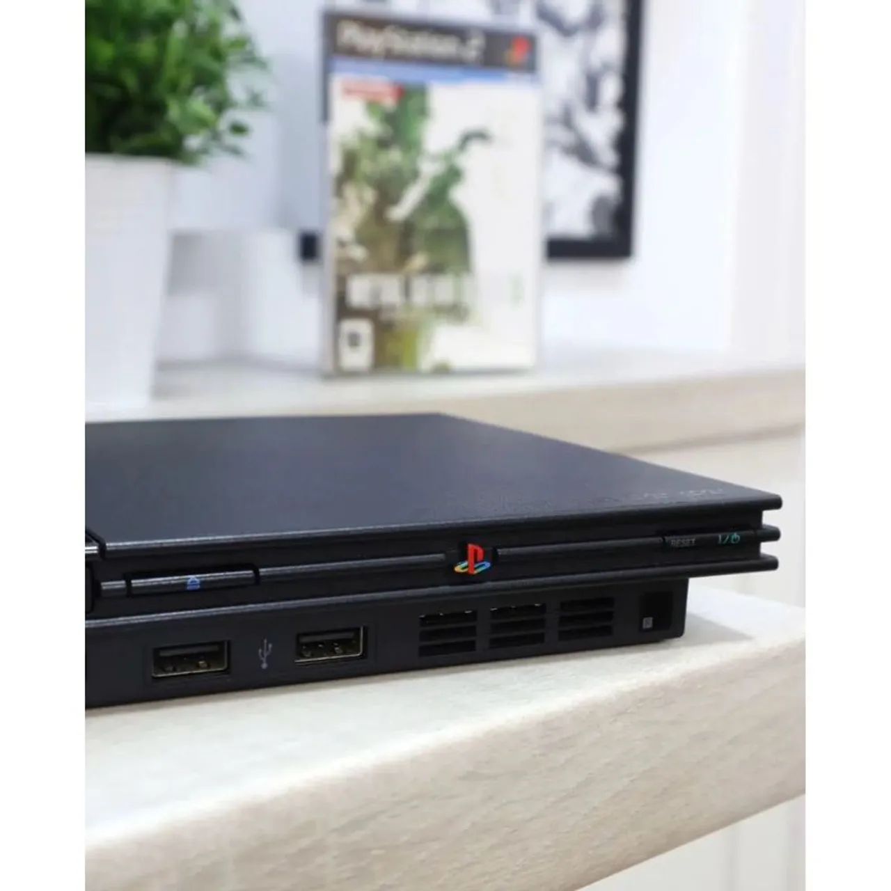 PS2 COMPLETO + JOGOS + 2 CONTROLES  - Foto 2