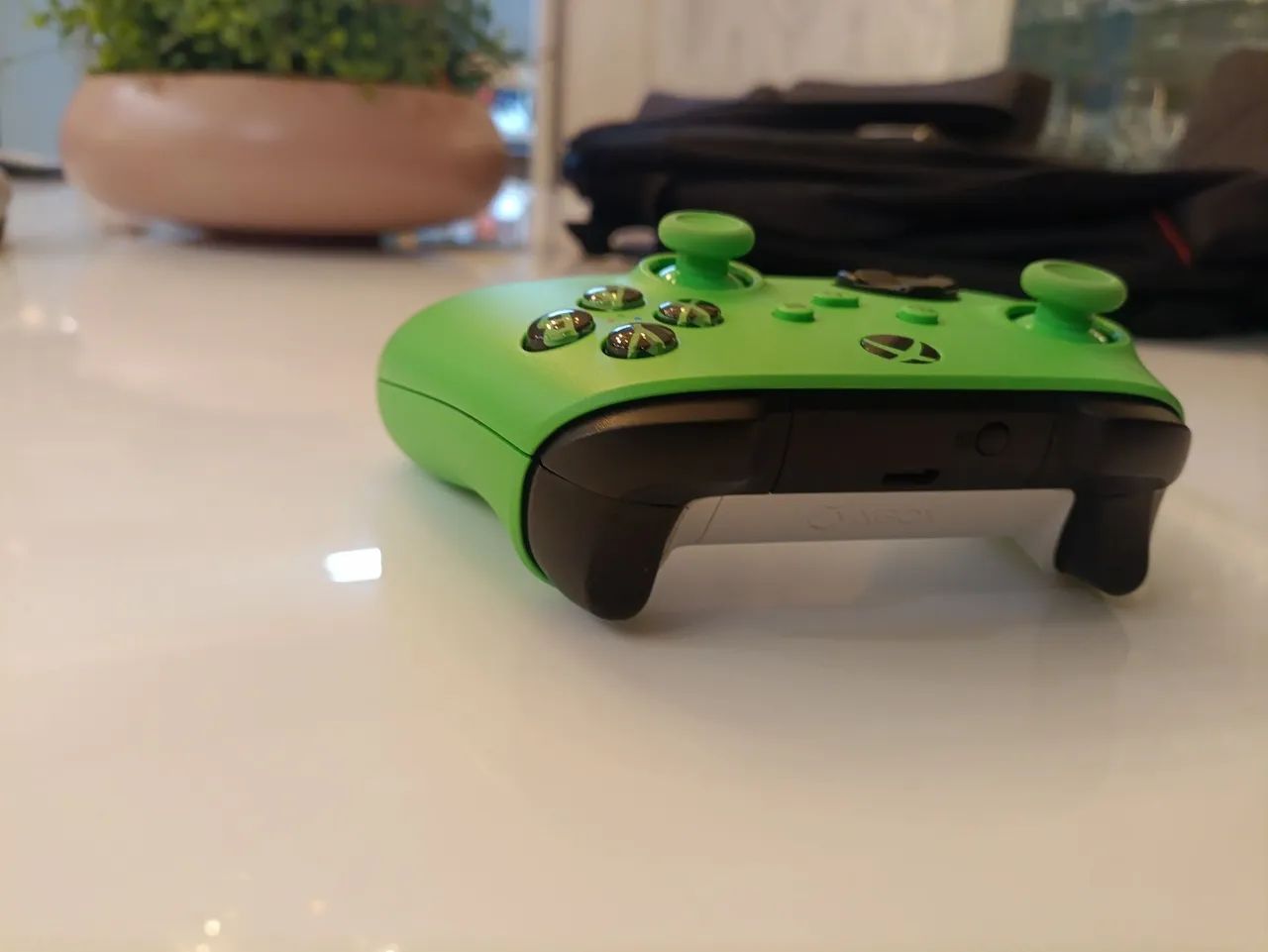 Controle Xbox verde - Foto 3