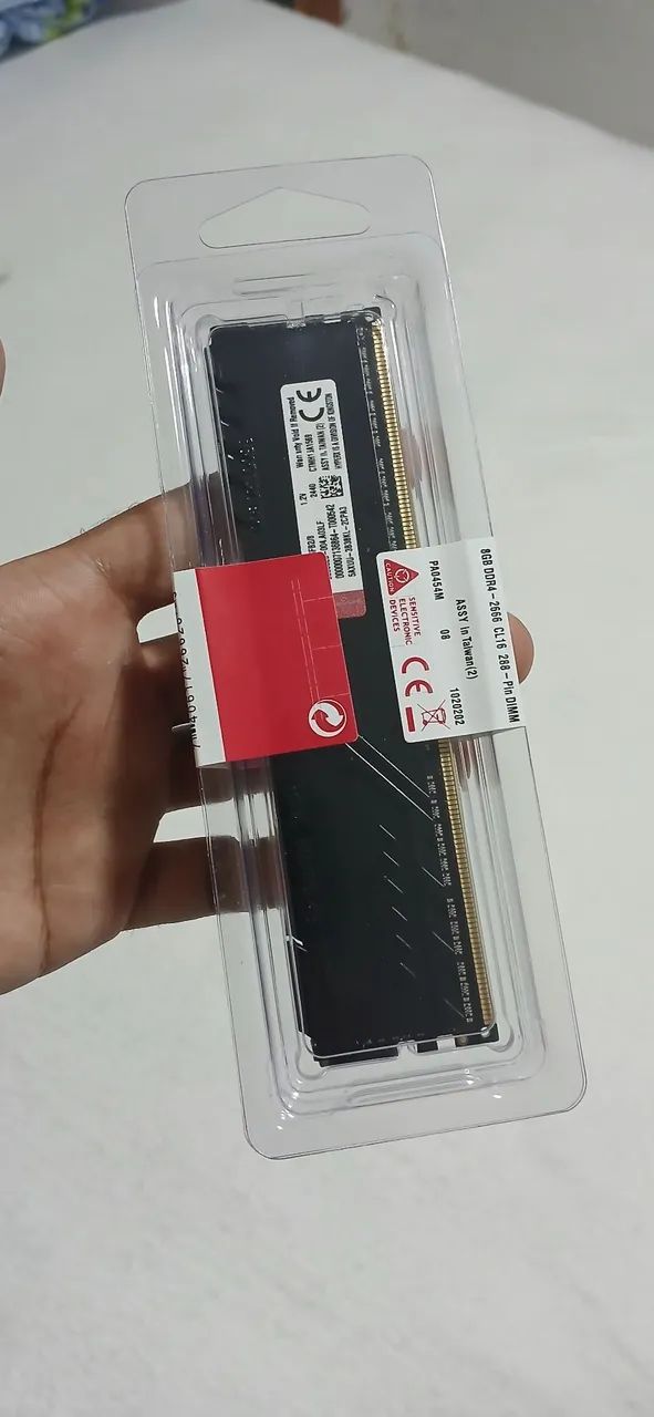 Mem ória RAM 8GB DDR4 Lacrado - Foto 2