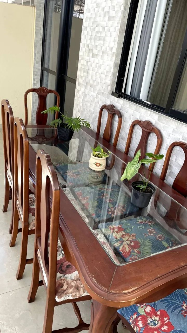 MESA DE JANTAR COM 8 CADEIRAS - Foto 5