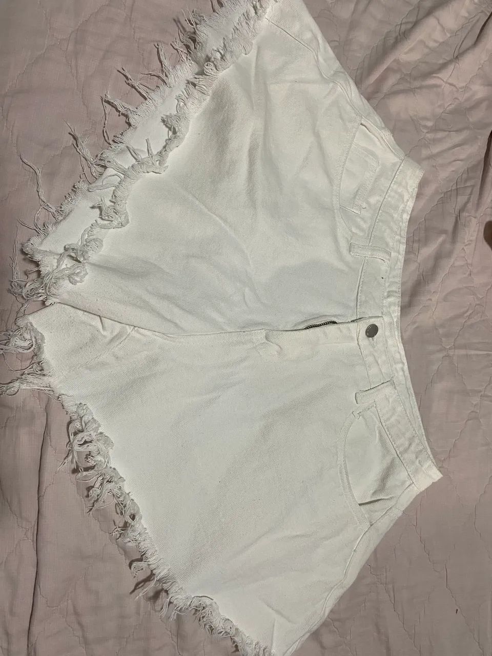Short jeans branco - Foto 5