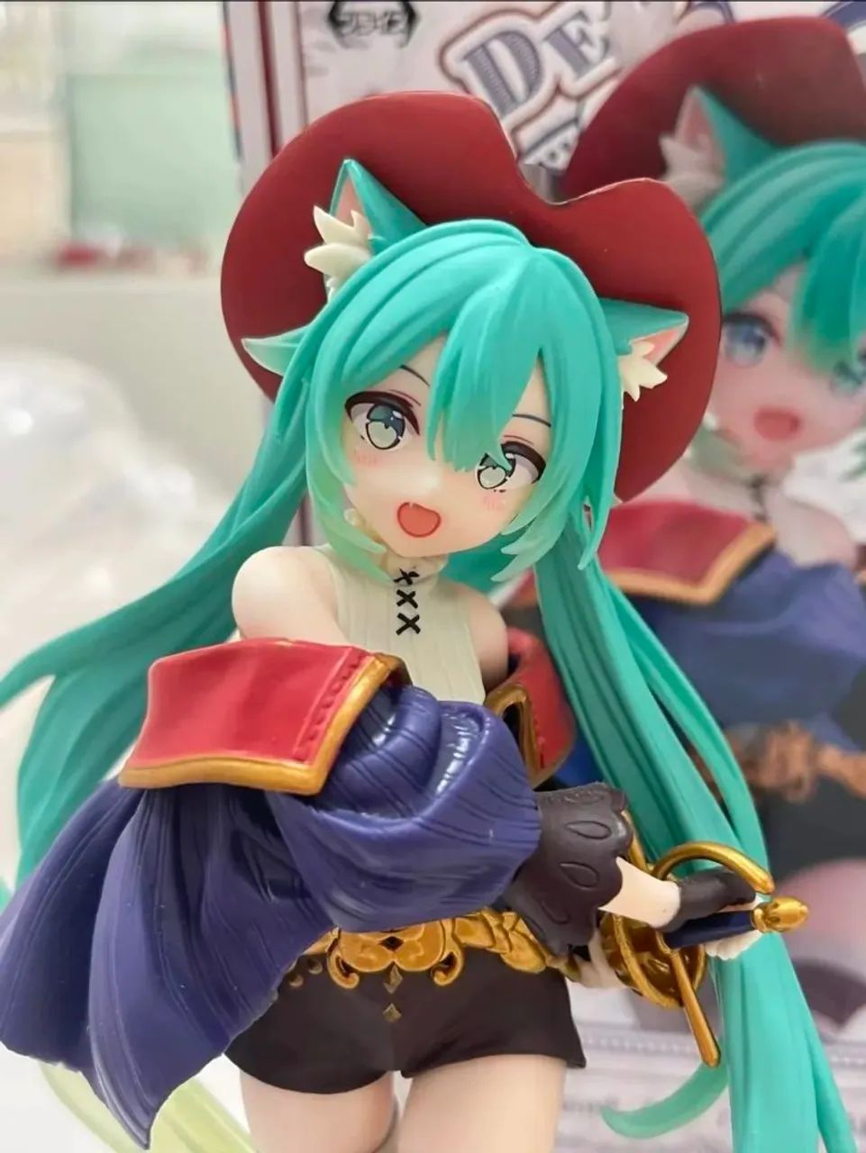 Hatsune miku Gato de Botas ORIGINAL - Foto 2