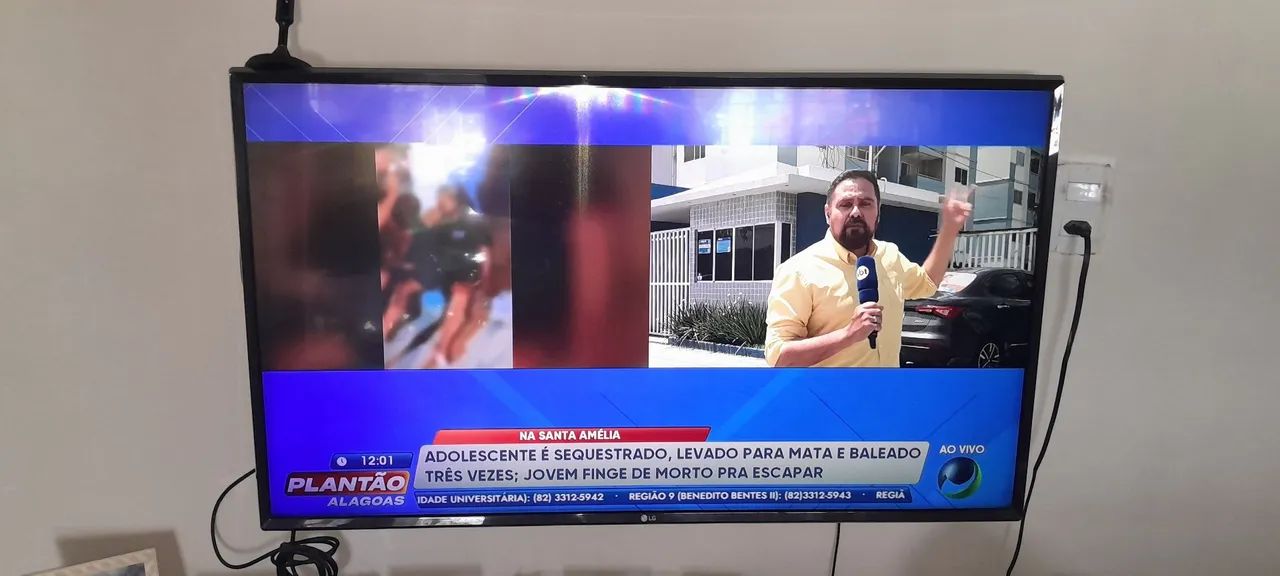 Vendo Smart TV LG 43 polegadas leia a descrição 