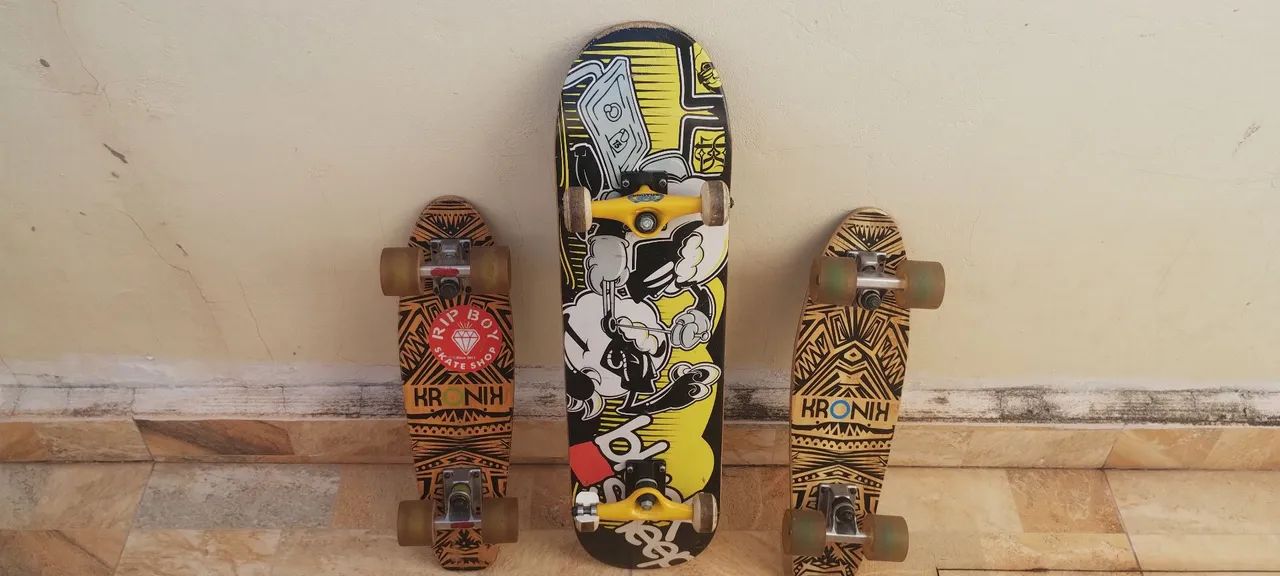 Skate e longboards cruiser