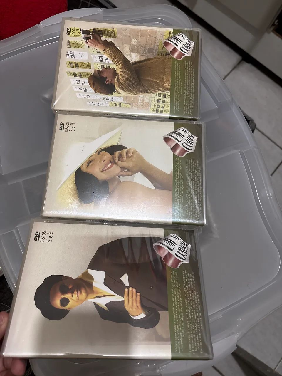 DVD Um Só Coração, Minissérie da Rede Globo de Televisão - CDs