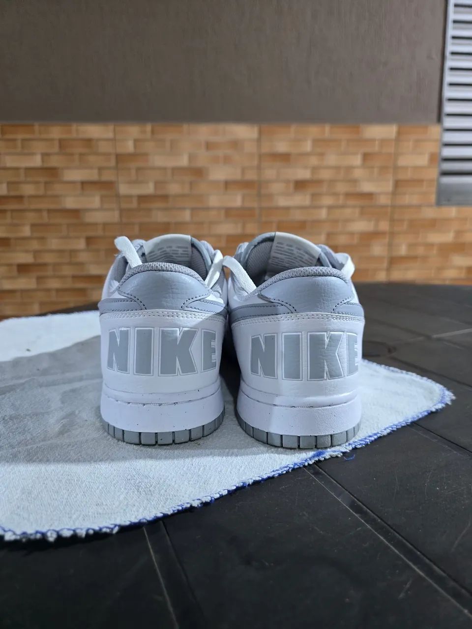 Tênis Nike Big Low Cinza 42 - Foto 2