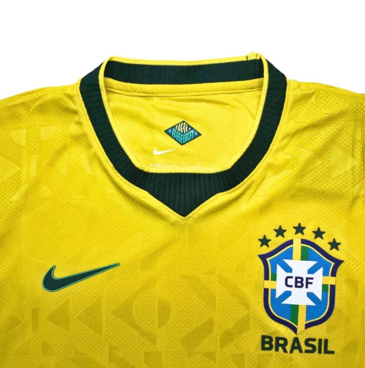 Camisa Brasil 2026 Copa do Mundo Jogador - Verde e Amarela - Foto 3