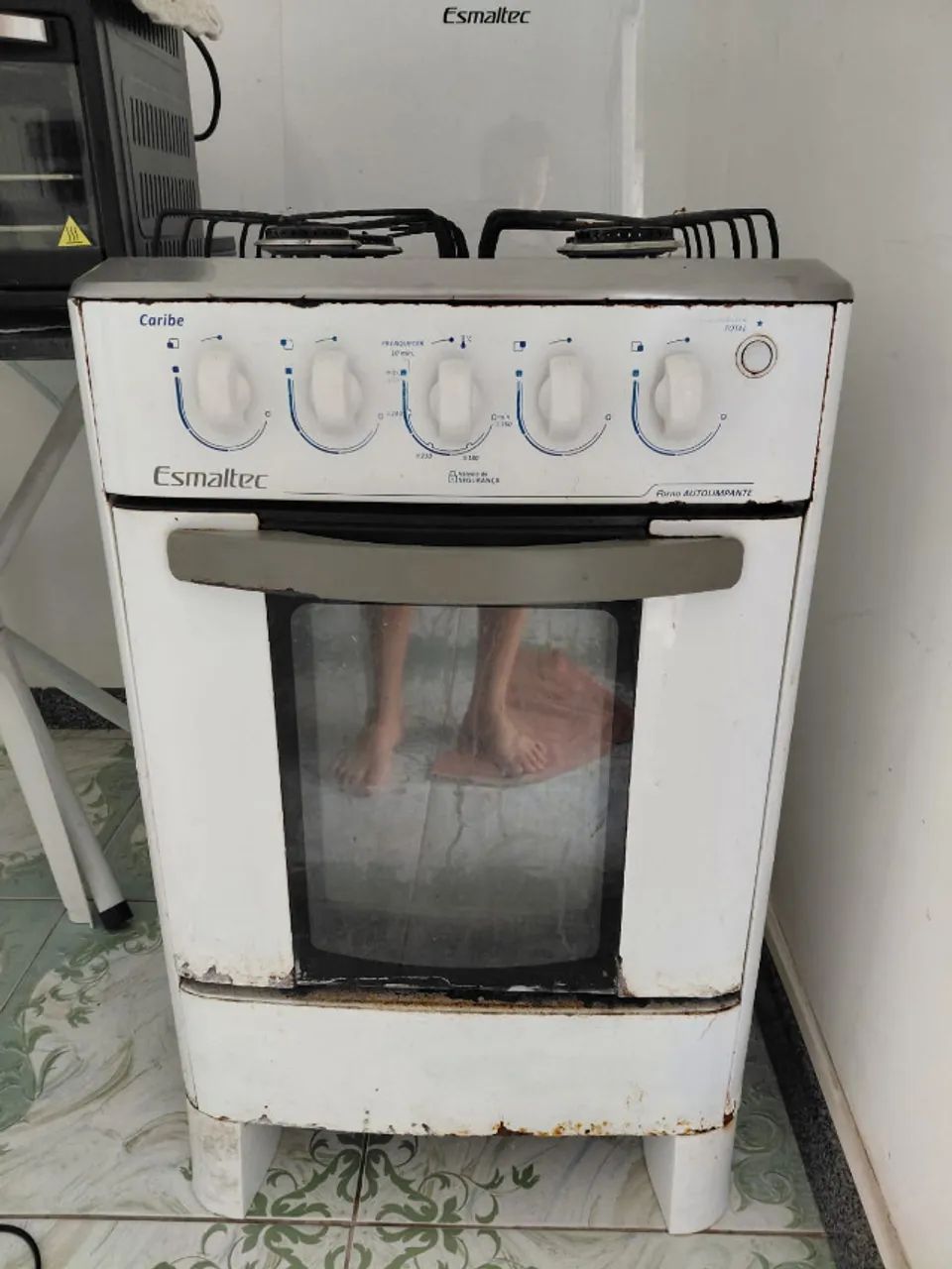 Fogão esmaltec