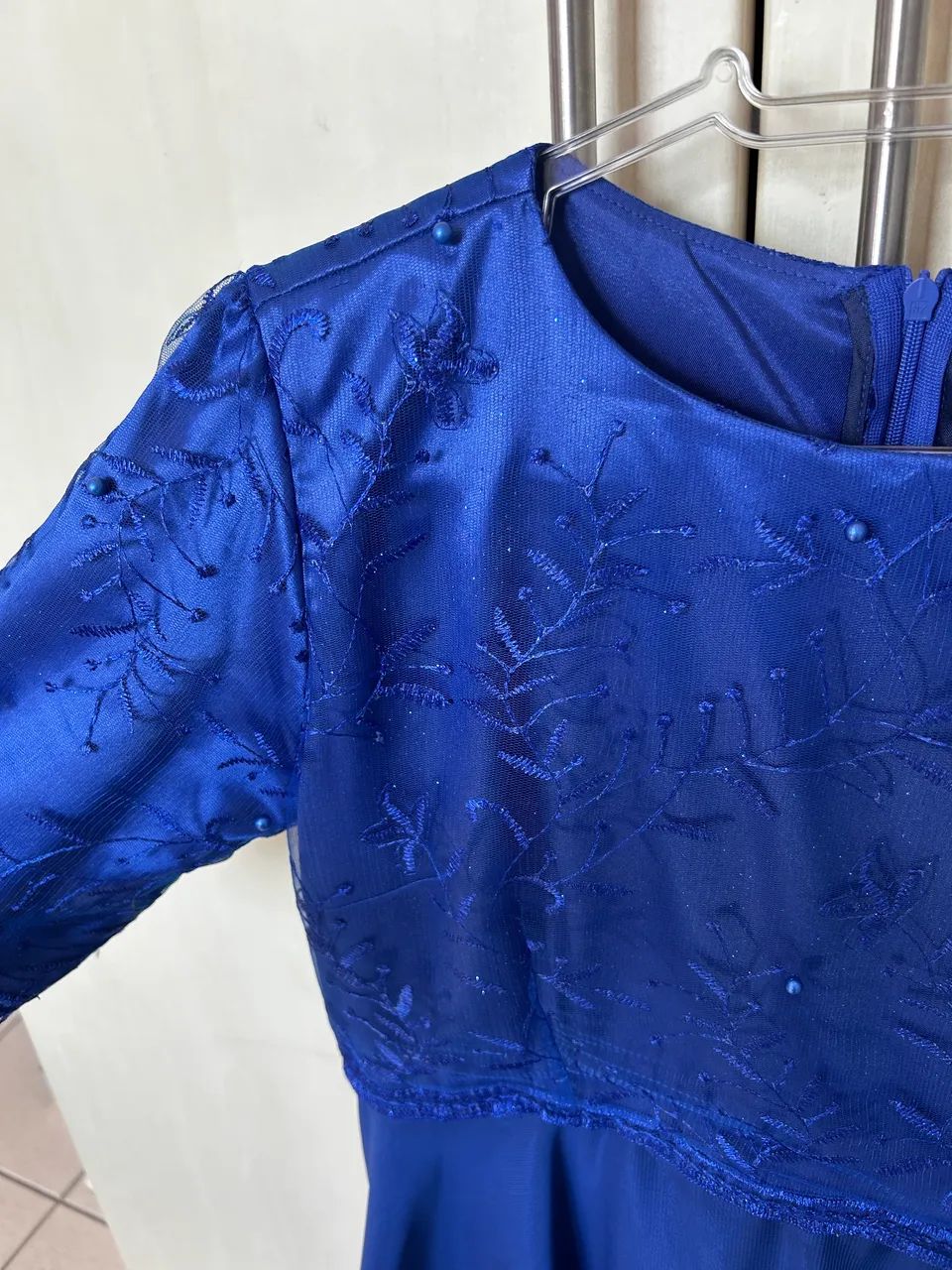 Vestido de festa azul  - Foto 3