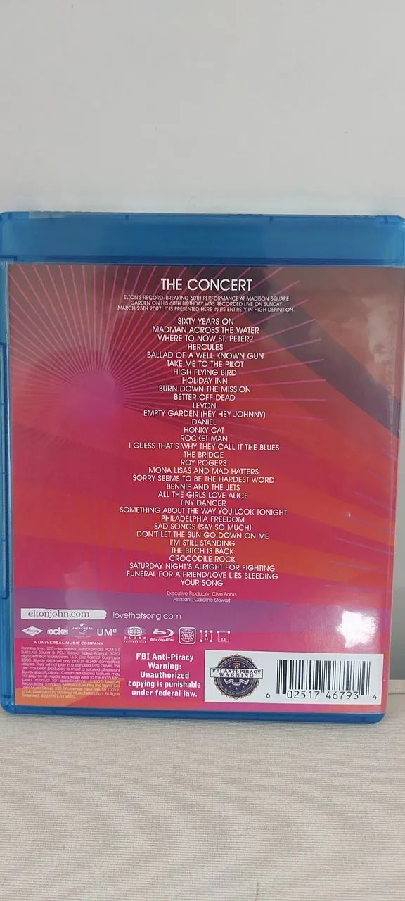 Blu-ray Elton 60 Live Madison Square Garden  - Foto 3