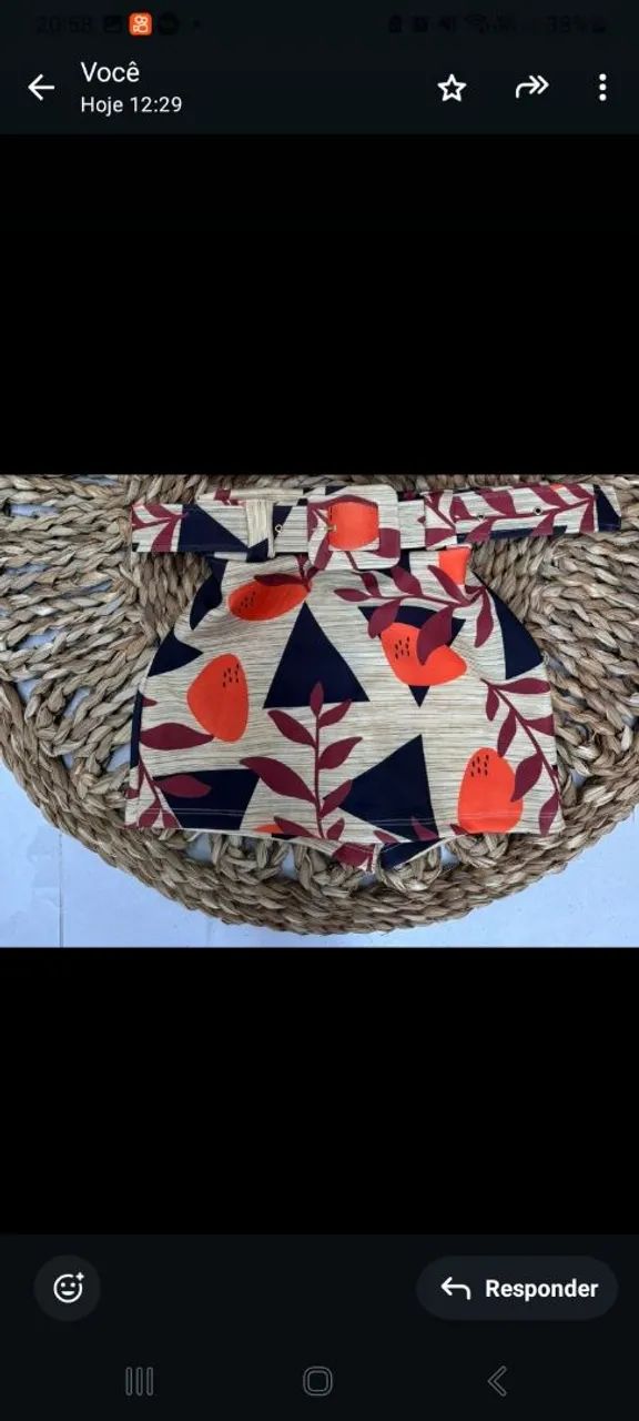 Short Saia com Cinto 35  - Foto 2