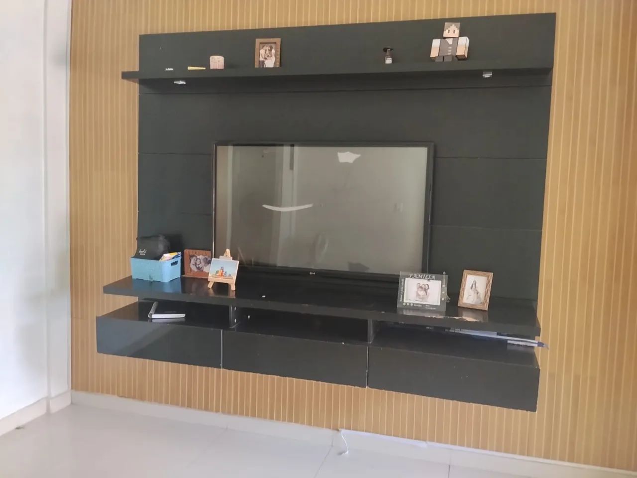 Rack com painel mdf 