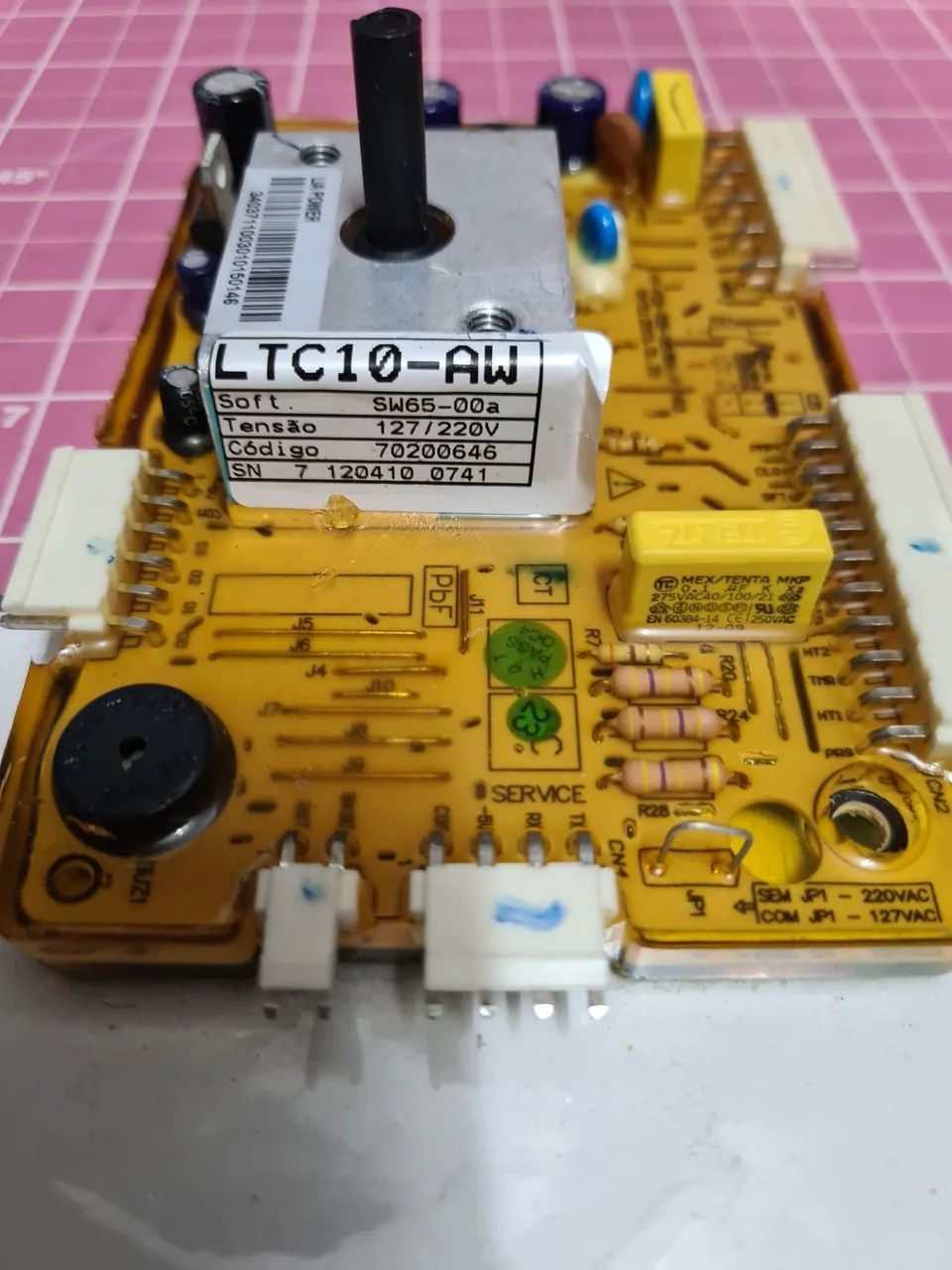 Placa controle da Lavadora Electrolux LTC10. - Foto 2