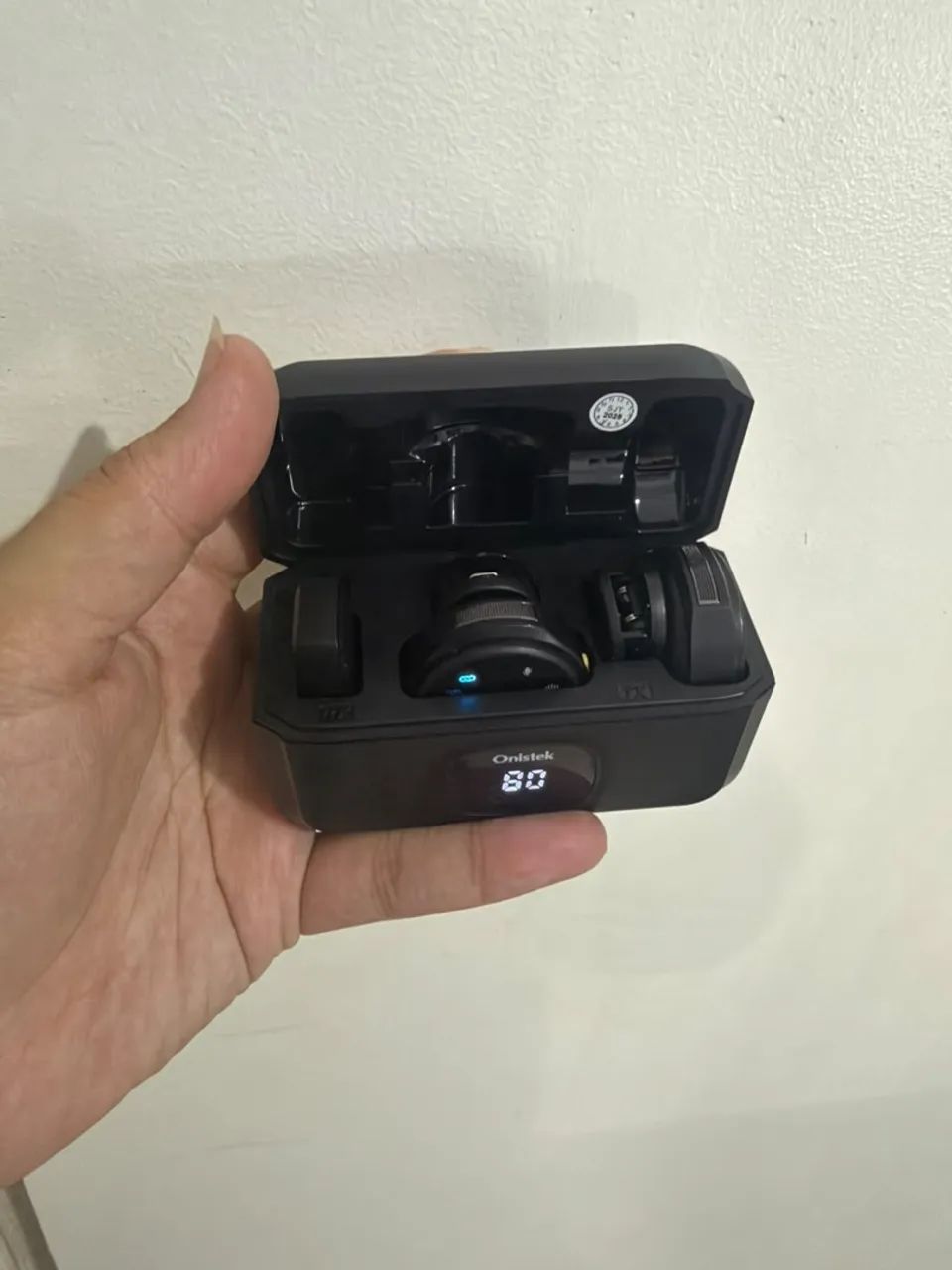 Microfone de lapela Onistek para iPhone  - Foto 4