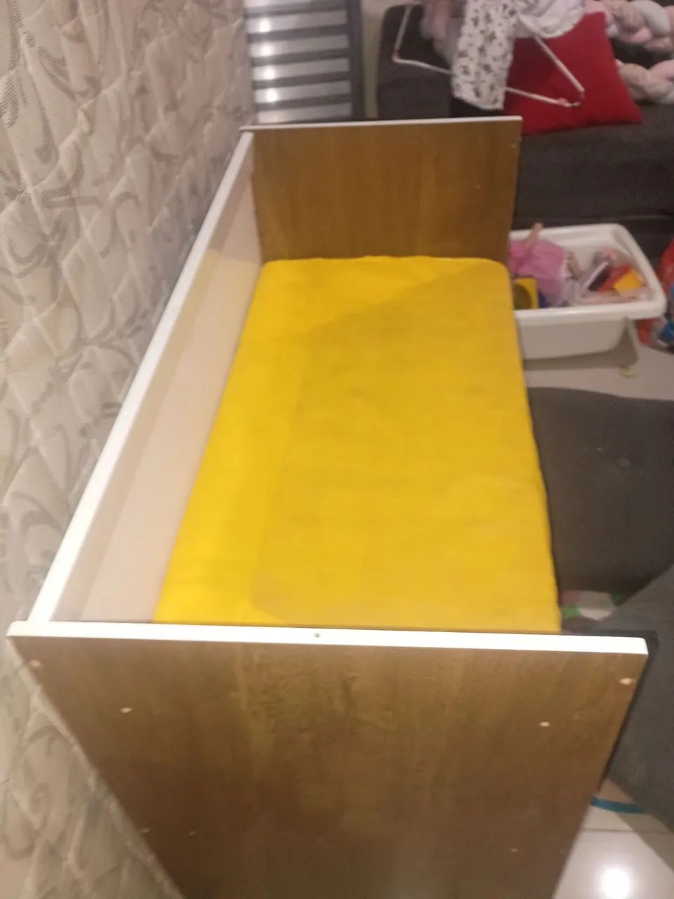 Mini berço com colchão 