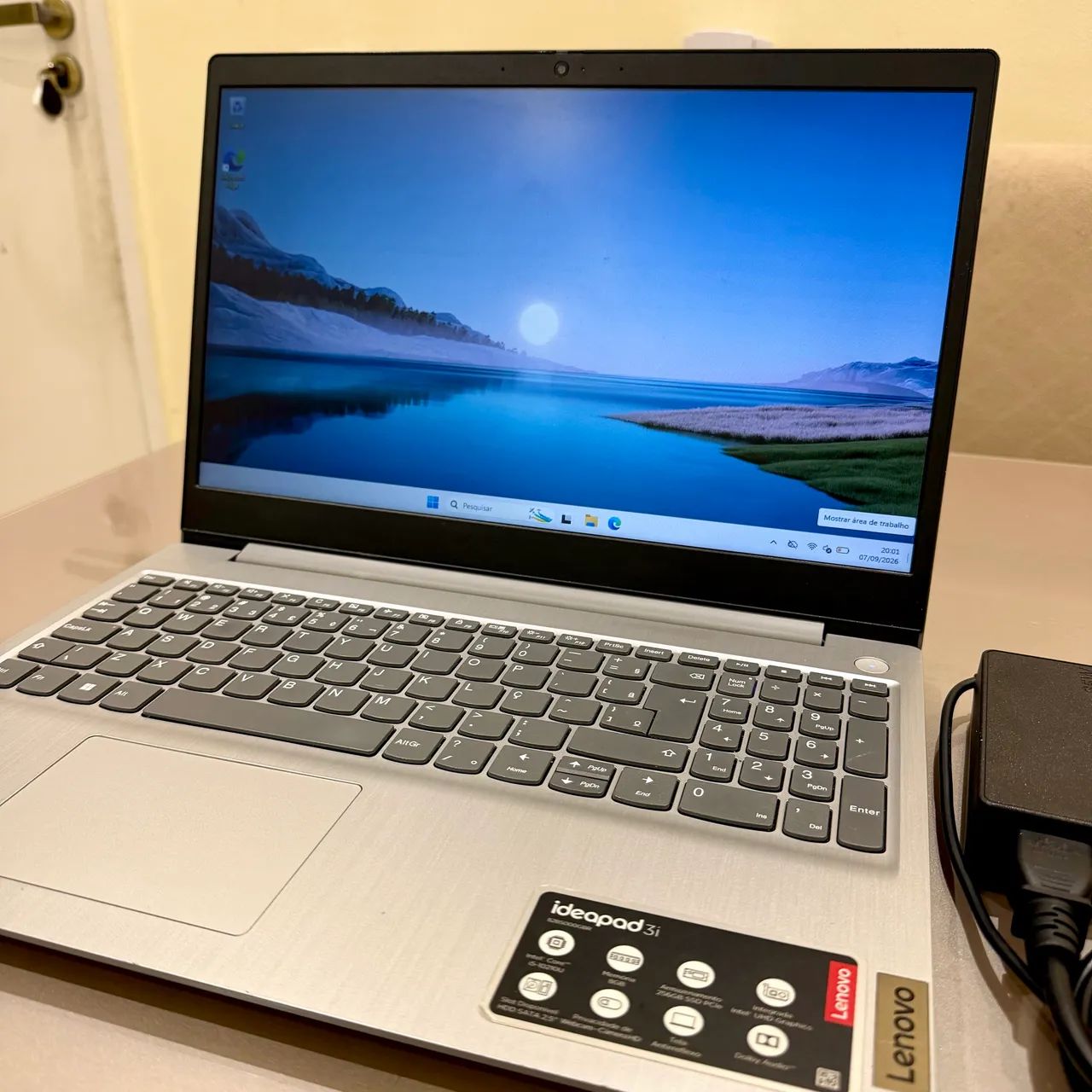 Notebook Lenovo i5 de 10 geração 