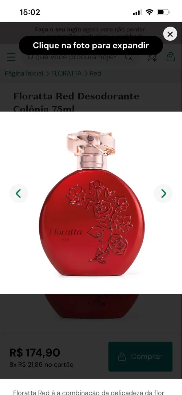 Floratta red tradicional 