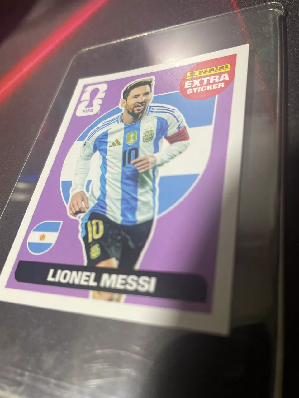 Messi Extra Sticker 457380501987665922