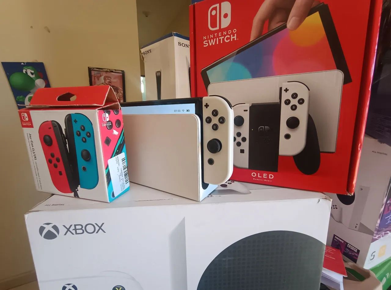 Nintendo switch OLED completo! - Foto 4