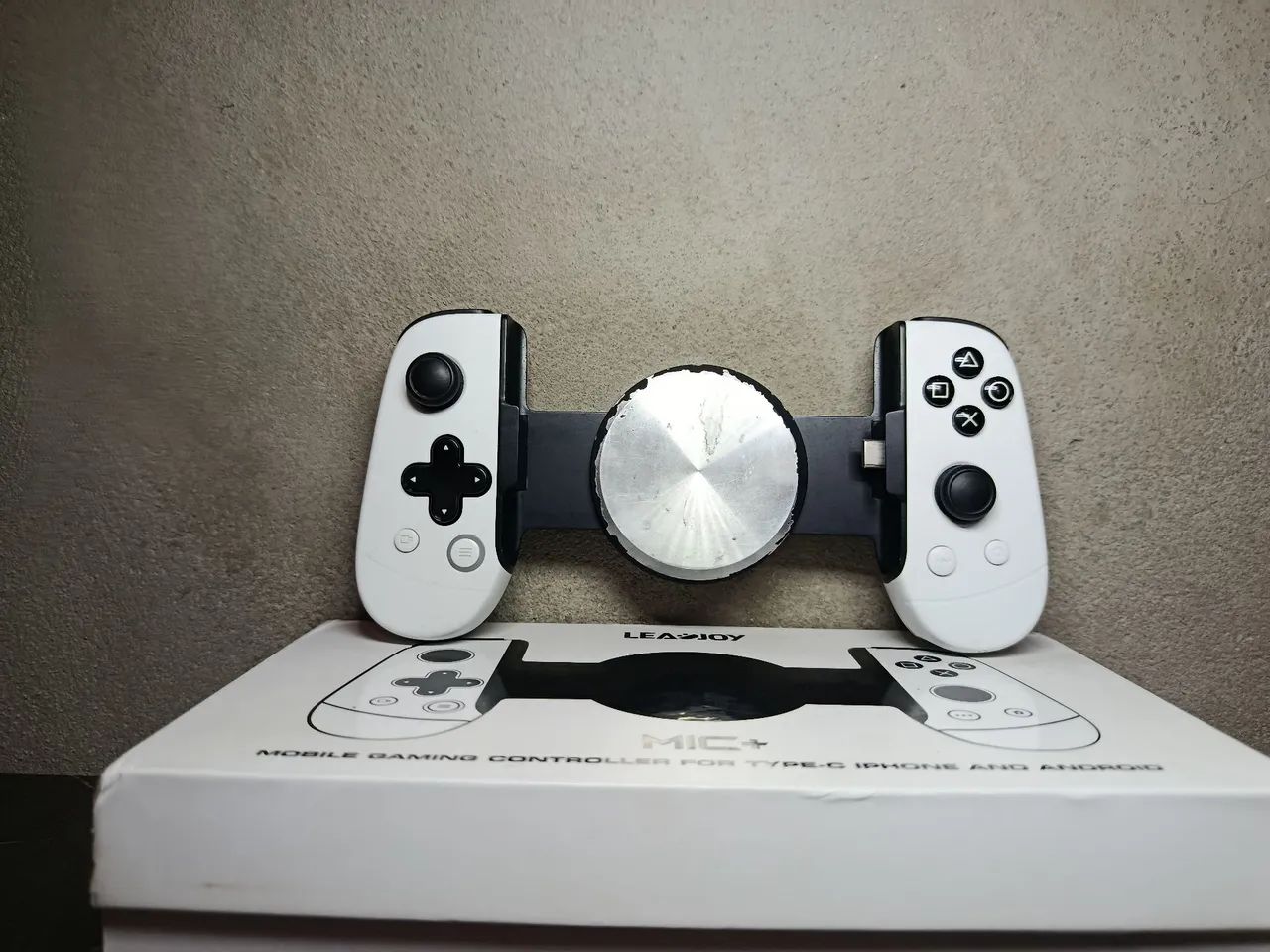 Controle LEAJOY MIC+ para celular  - Foto 4