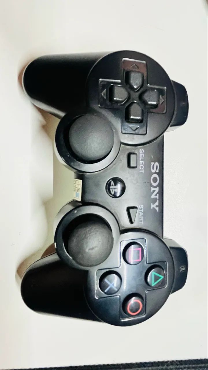 3 Controles de ps3 originais preto - Foto 2
