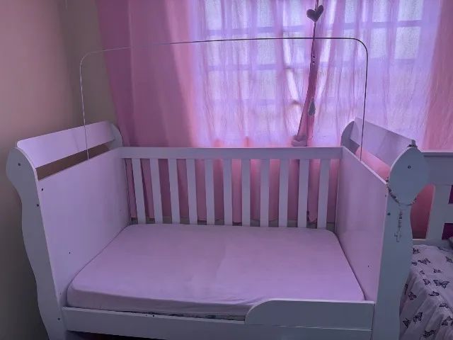 Berço americano, mini cama com colchão  - Foto 5