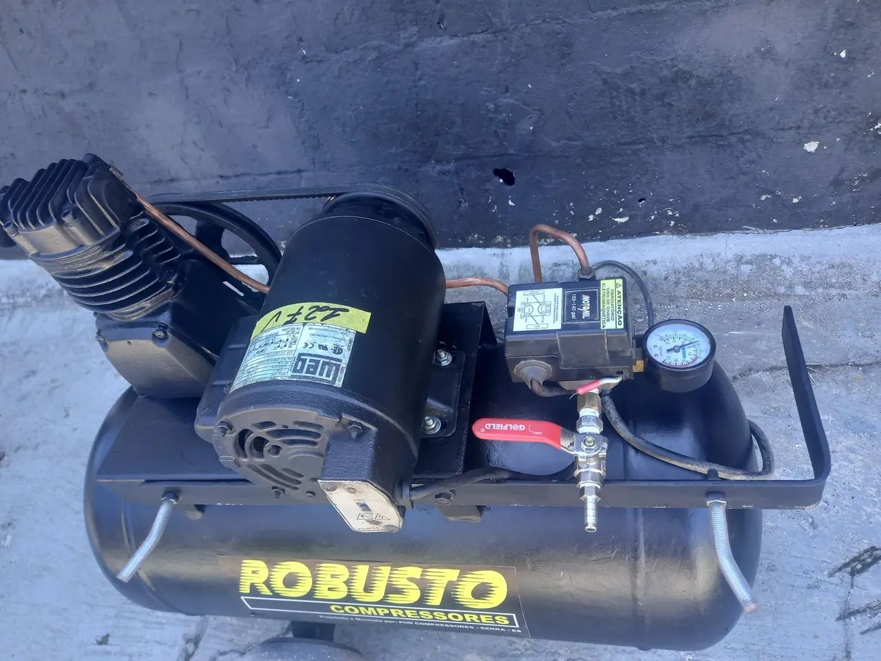 Compressor de Ar Schulz 50 litros 127 V - Foto 2