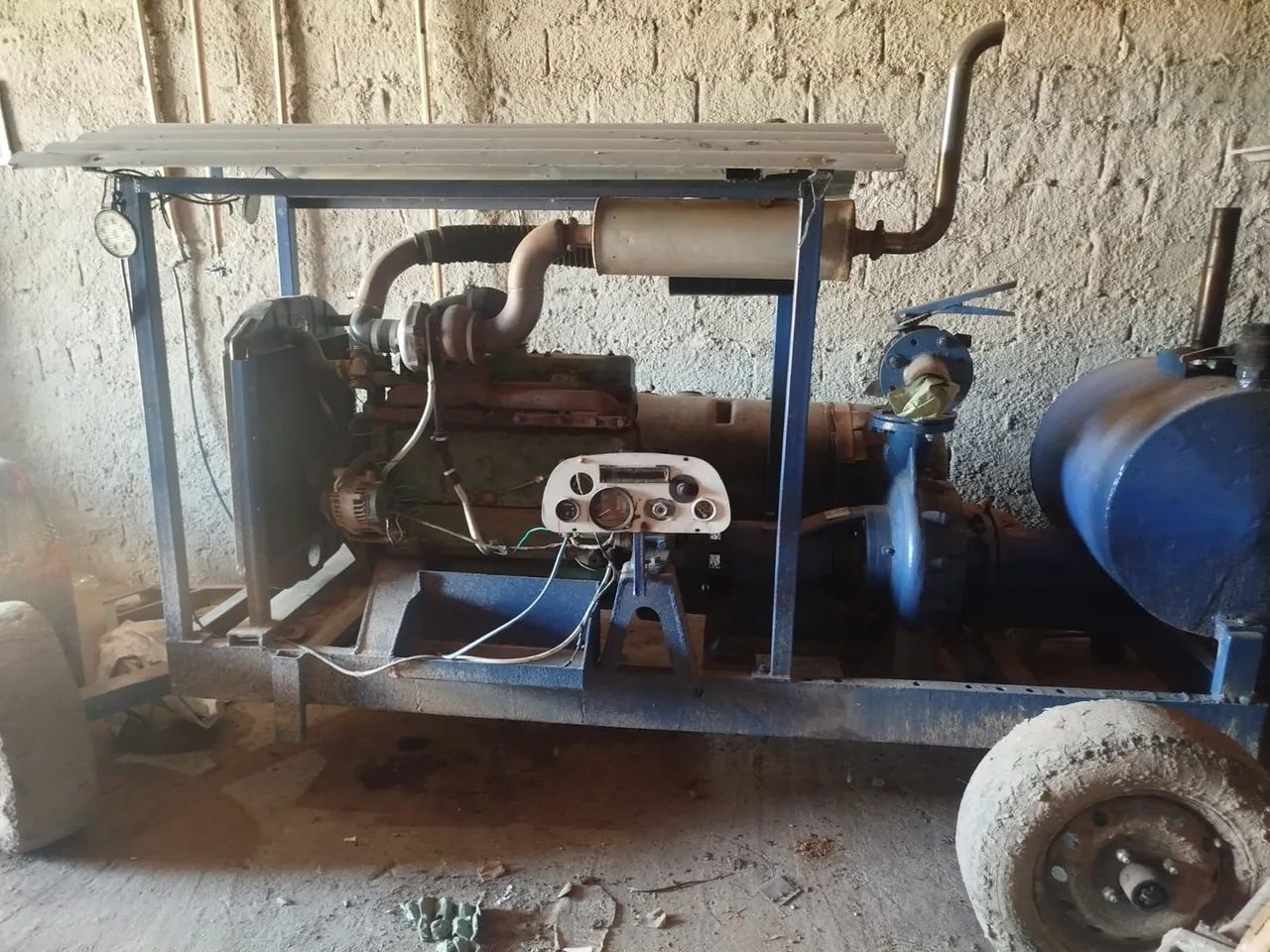 Motor bomba a Diesel 