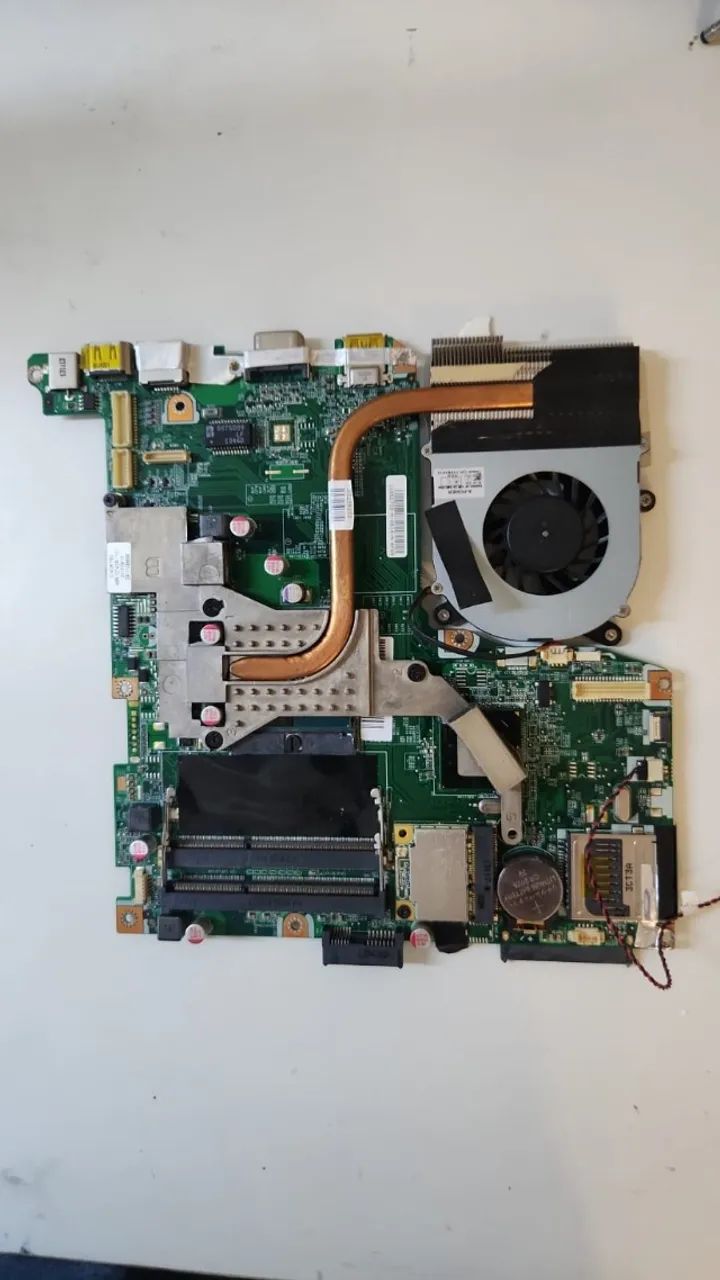 Placa mãe positivo all-one union K3260 completa com proc. I3, cooler e cabos de conexão