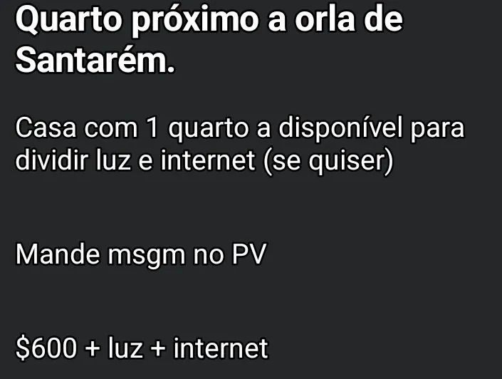 ALUGUEL QUARTO 