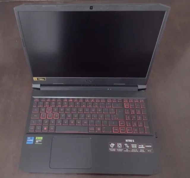 Impecável! Laptop Gamer Acer Nitro 5 - I7 + RTX 3050