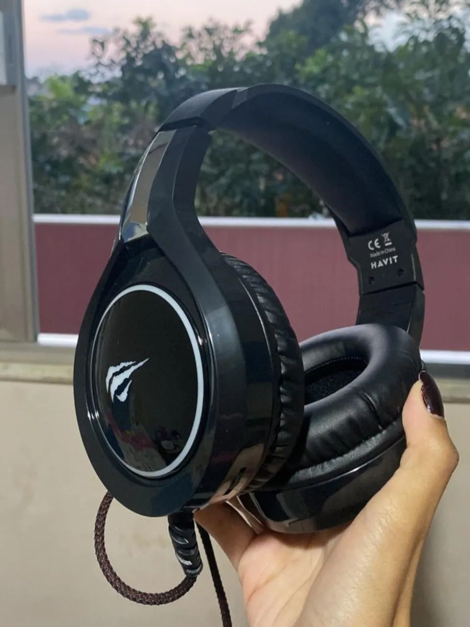 Headset Gamer Havit com Fio | RGB e Driver 50mm - Foto 5