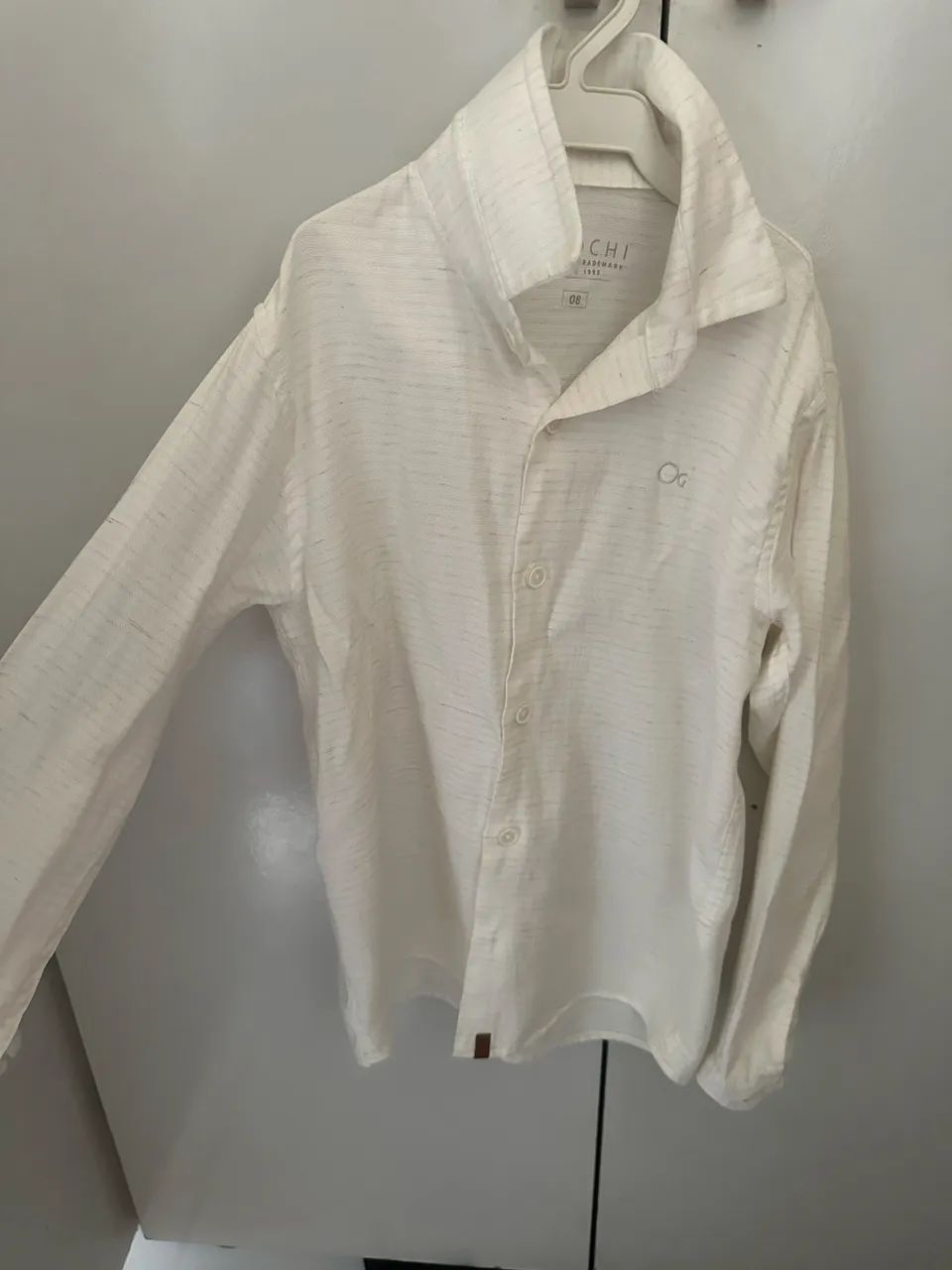 Camisa social TAM 8 anos  - Foto 2