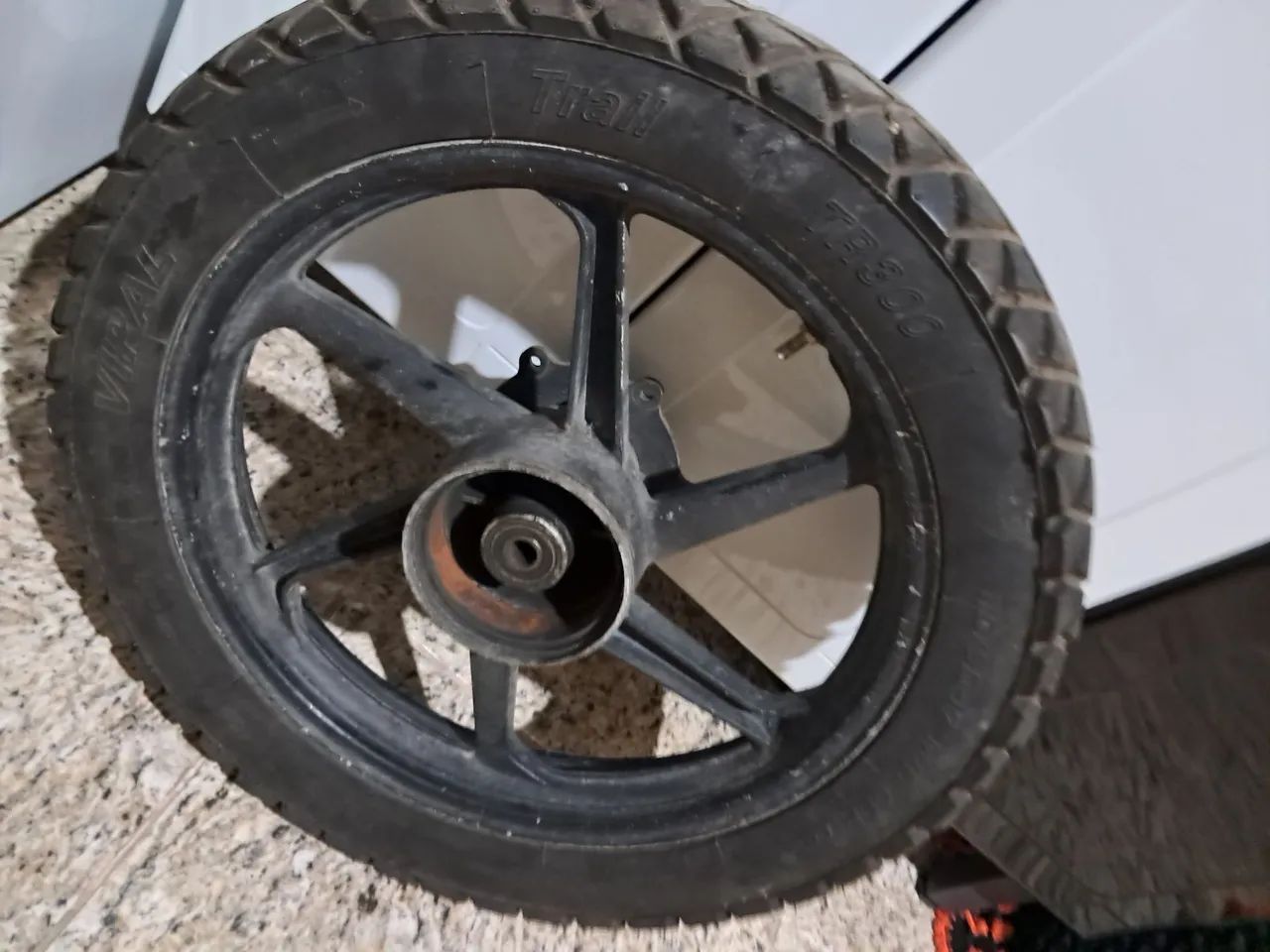 Roda traseira da broca 2009/2014 moto  - Foto 4